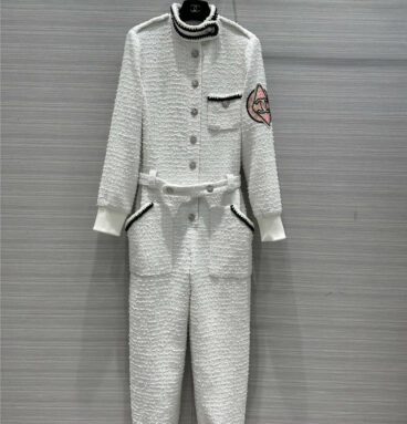 chanel knight wind racing driver jumpsuit