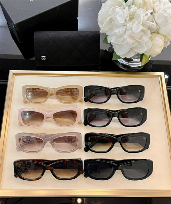 Chanel new trendy middle-aged sunglasses