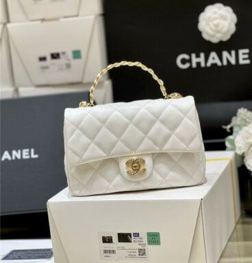Chanel CF handle mini bag