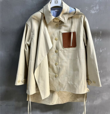 loewe vintage trench coat