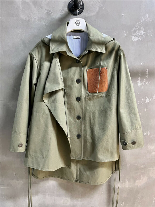 loewe vintage trench coat