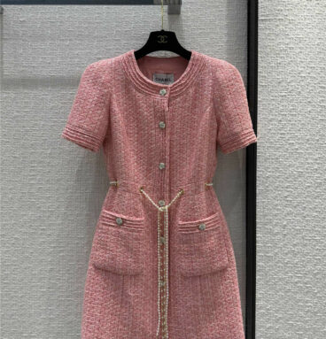 chanel lady style dress coat