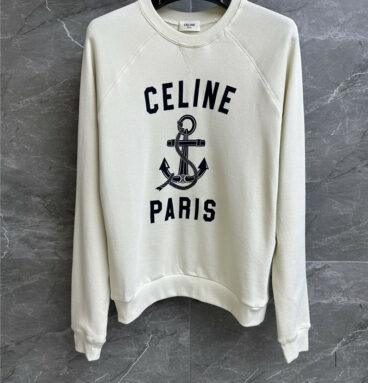 celine monogram anchor sweatshirt