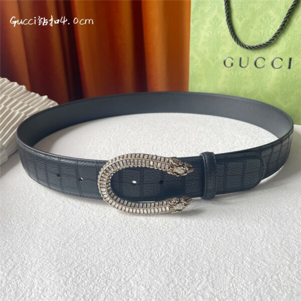 gucci buckskin calfskin belt