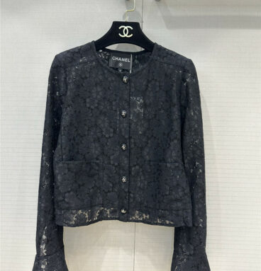Chanel water soluble lace shirt