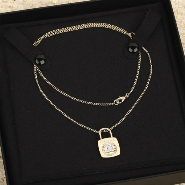 Chanel latest lock necklace