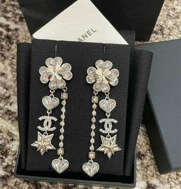 Chanel multi-element earrings