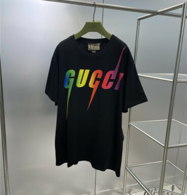 gucci printed cotton jersey T-shirt