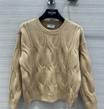 celine autumn winter new cashmere sweater