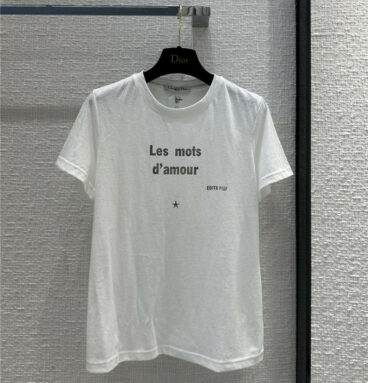 Dior autumn and winter new T-shirt
