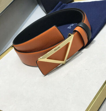 prada saffiano leather belt