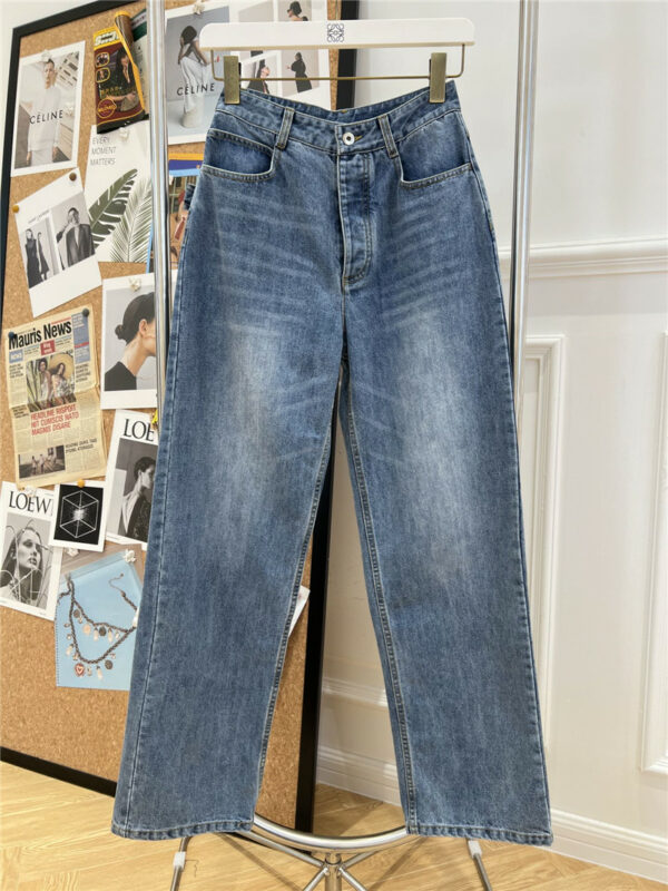 Bottega Veneta high-rise wide-leg jeans