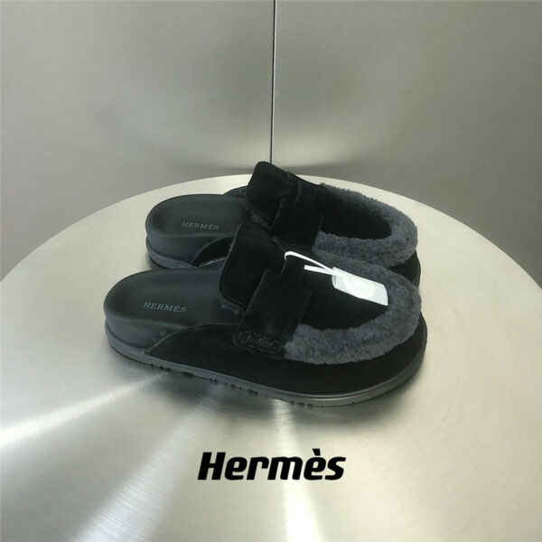 Hermès Fur Birkenstocks