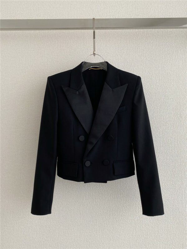 YSL double breasted blazer