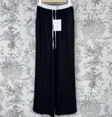 alexander wang early autumn new casual trousers
