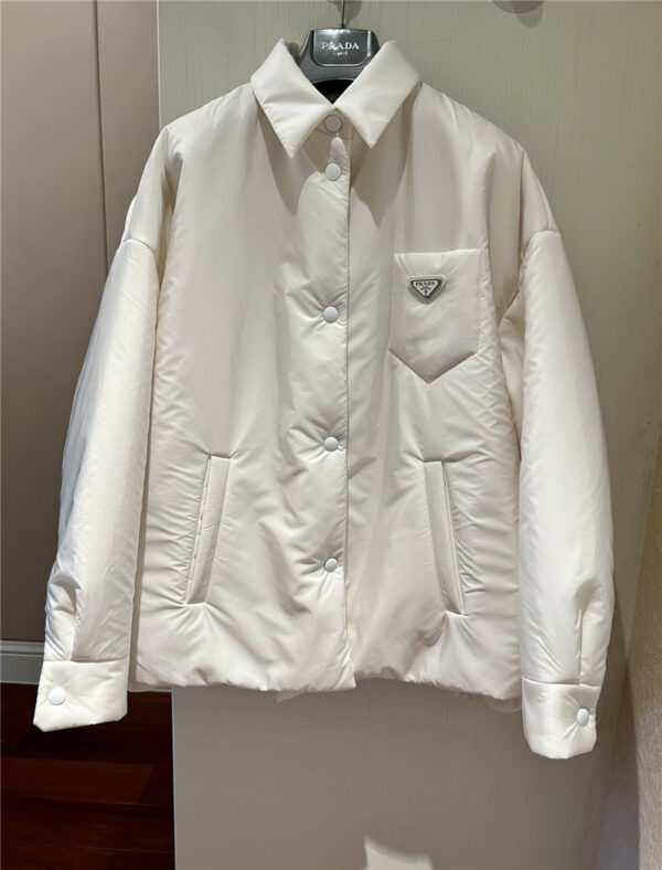fendi logo jacket padded coat