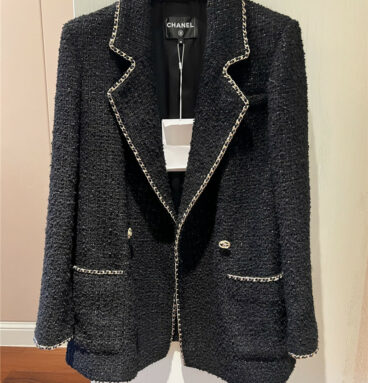 chanel suit version mid length coat