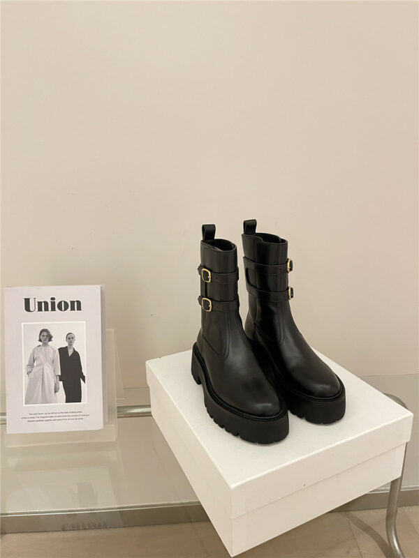 celine new lace-up ankle boots