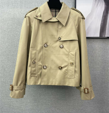 Burberry Pre-Fall Cropped Trench Coat