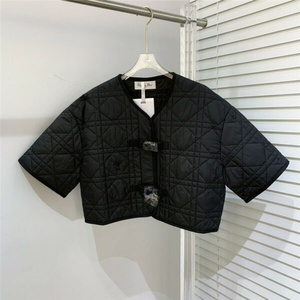 Dior Dior Princess Cannage quilted quilted shorts jacket