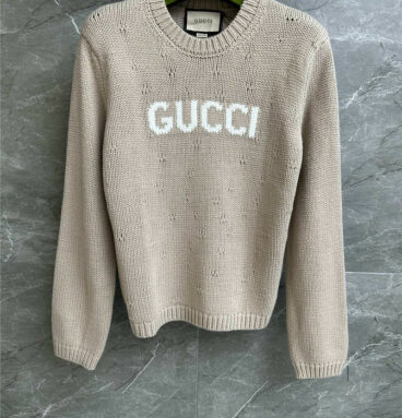 gucci jacquard sweater