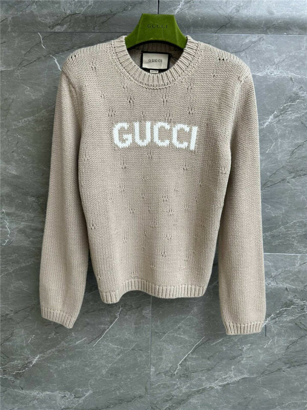 gucci jacquard sweater