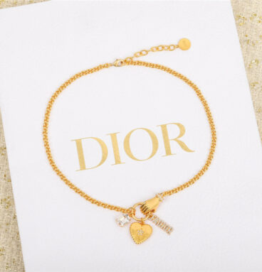 dior palm necklace