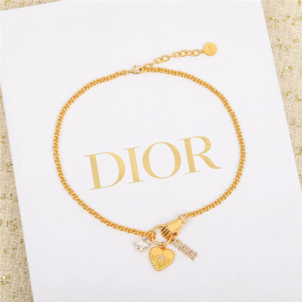 dior palm necklace