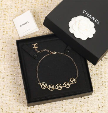 chanel heart necklace