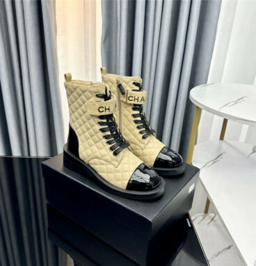 Chanel new martin boots