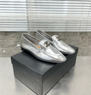 Chanel new low heel loafers
