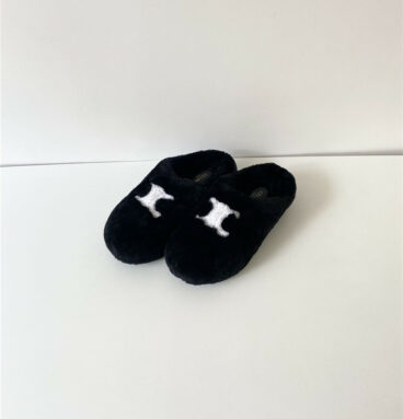 celine thick-soled baotou slippers