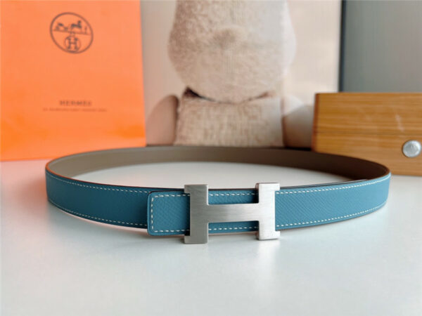 Hermès mini belt with metal buckle