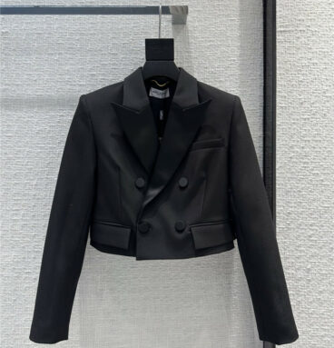 YSL short black suit