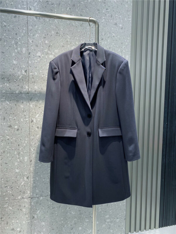 prada new classic silhouette trench coat