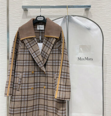 MaxMara wool + sheepskin coat