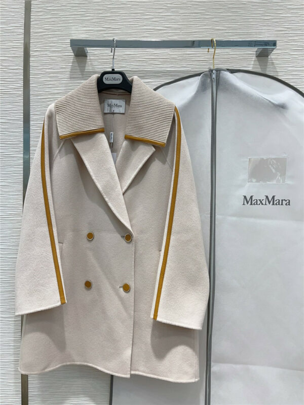 MaxMara wool + sheepskin coat