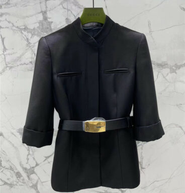 gucci new silk wool suit