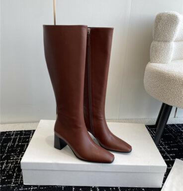 The Row early autumn new high-heeled boots