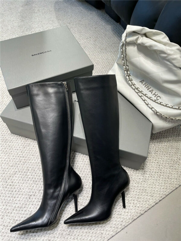 Balenciaga Fall/Winter Zip Up Heeled Boots