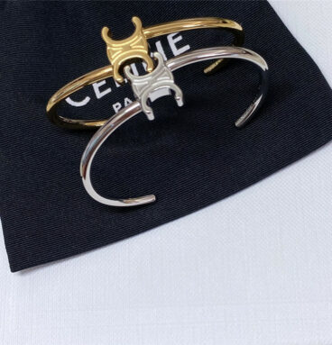 celine triumphal arch staggered bracelet