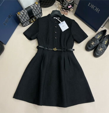 dior new spring and summer little black dress