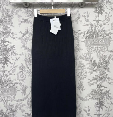 dior new knitted long skirt
