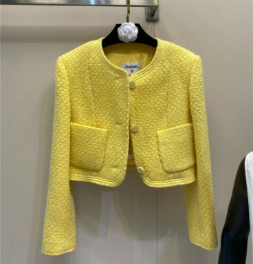 Chanel early autumn new yellow coat