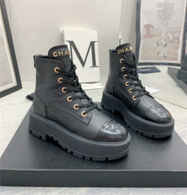 chanel new motorcycle boots