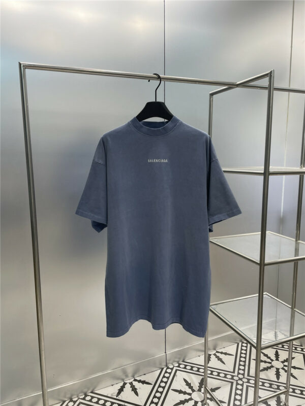 Balenciaga new letter embroidered large version T-shirt