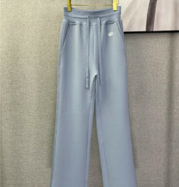 louis vuitton LV early autumn new elastic waist trousers