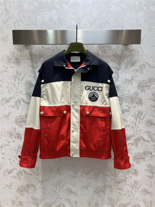 gucci american splicing jacket