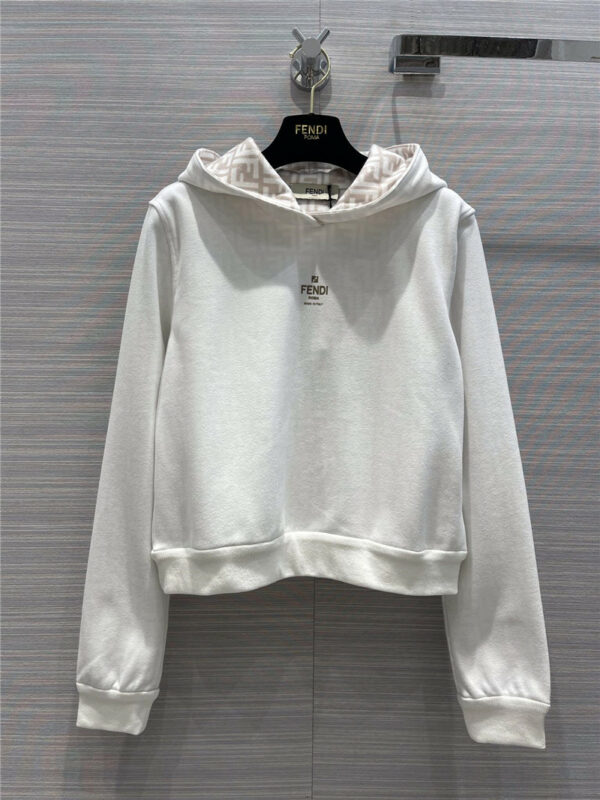 fendi reversible design white small sweater