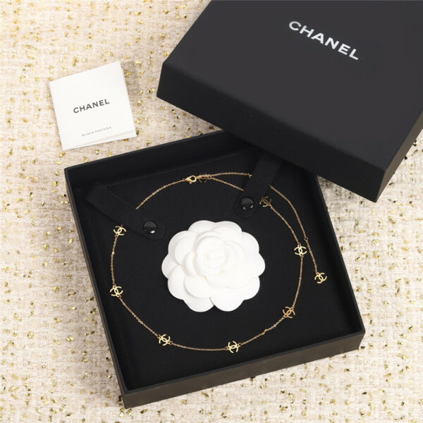 Chanel multi-C necklace